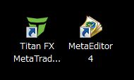 デスクトップ上にMT4のアイコンができます
